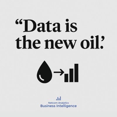 Data is the new oil.